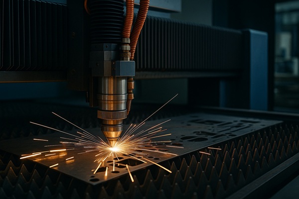 خدمات لیزر ورق فلزی با دقت میکرونی | چکش طلا